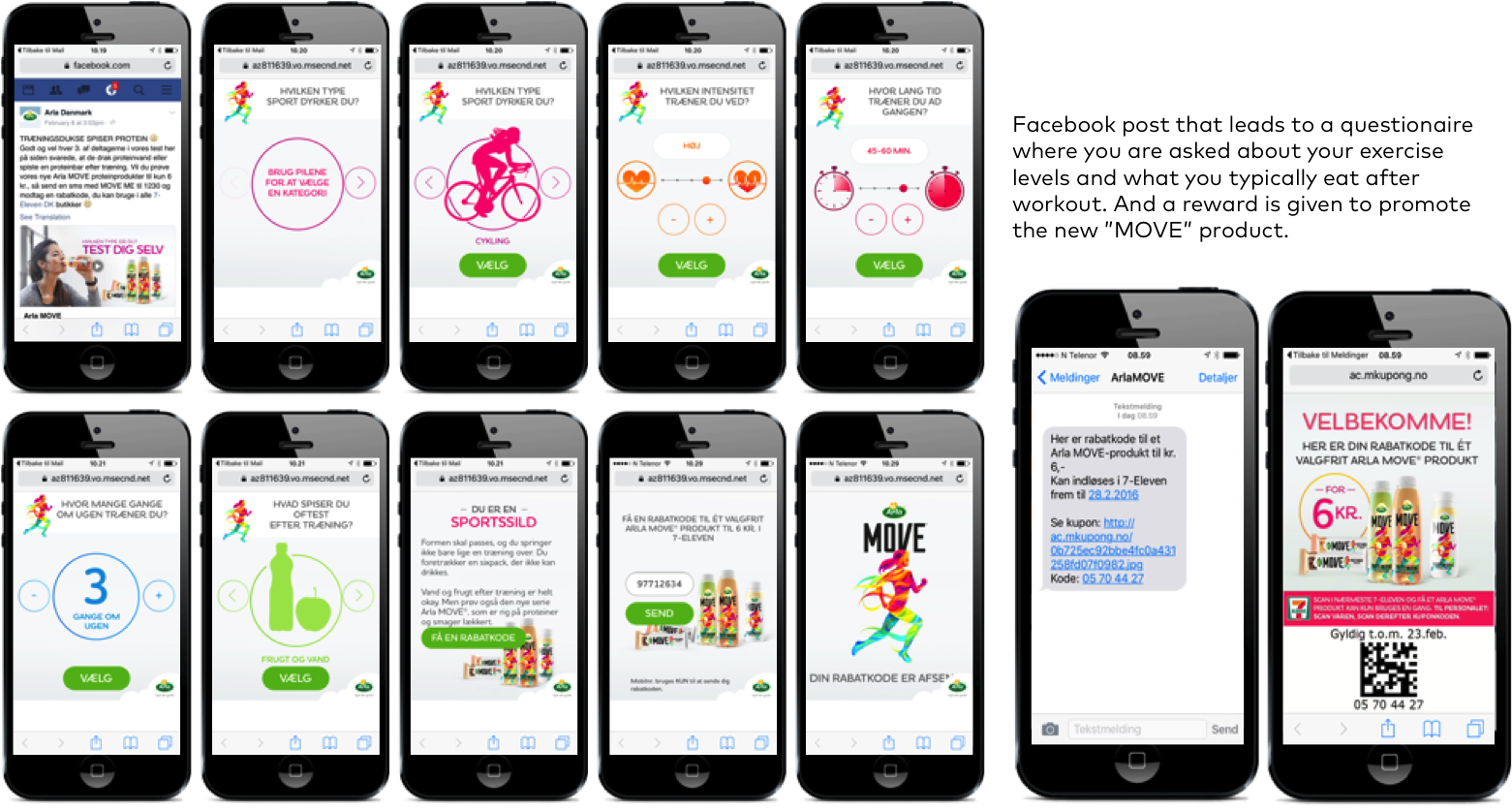 ARLA MOVE FOR ACTIVE PEOPLE | Liquid Barcodes